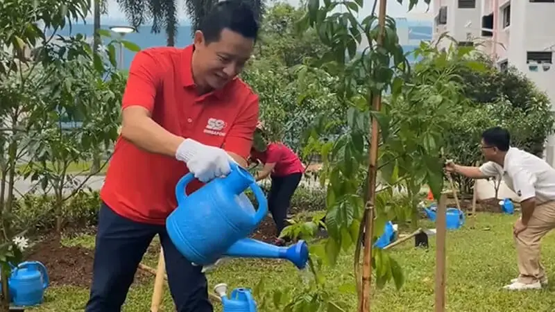 Tree Planting Activity @ Yio Chu Kang on 24 August 2024